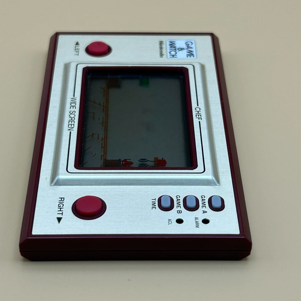 Nintendo Game & Watch CHEF FP-24 1981 w/ Box Vintage Japan