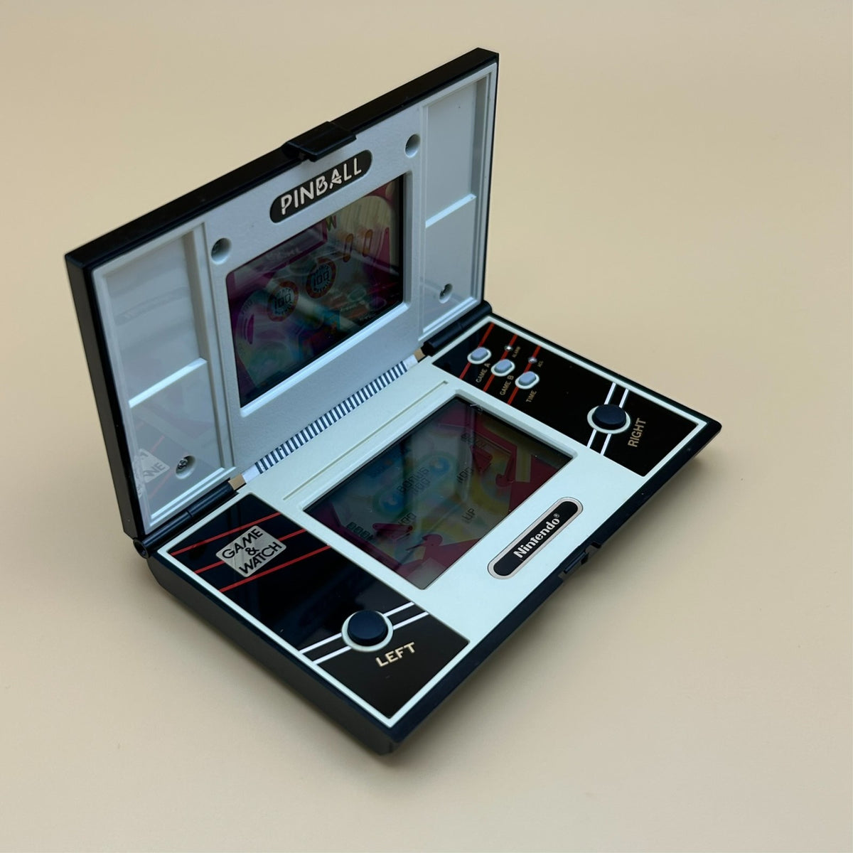 POCKETSIZE PINBALL Nintendo Game & Watch  PB-59 1983 Near Mint In Box