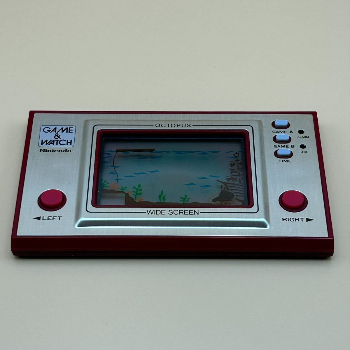 Nintendo Game & Watch OCTOPUS OC-22 1981 Vintage Japan NEW
