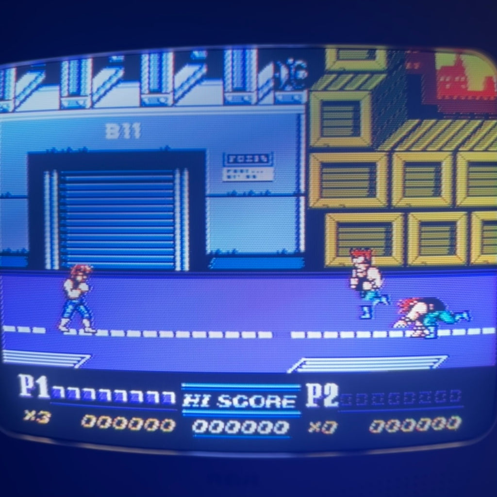 DOUBLE DRAGON I II III 1 2 3 Trilogy NES Lot Authentic Nintendo Cleaned & Tested
