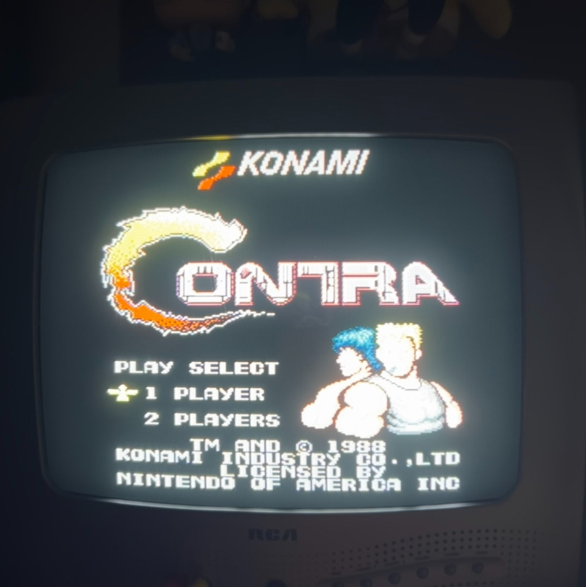 CONTRA & SUPER C NES Game Lot Authentic Nintendo Carts Cleaned & Tested