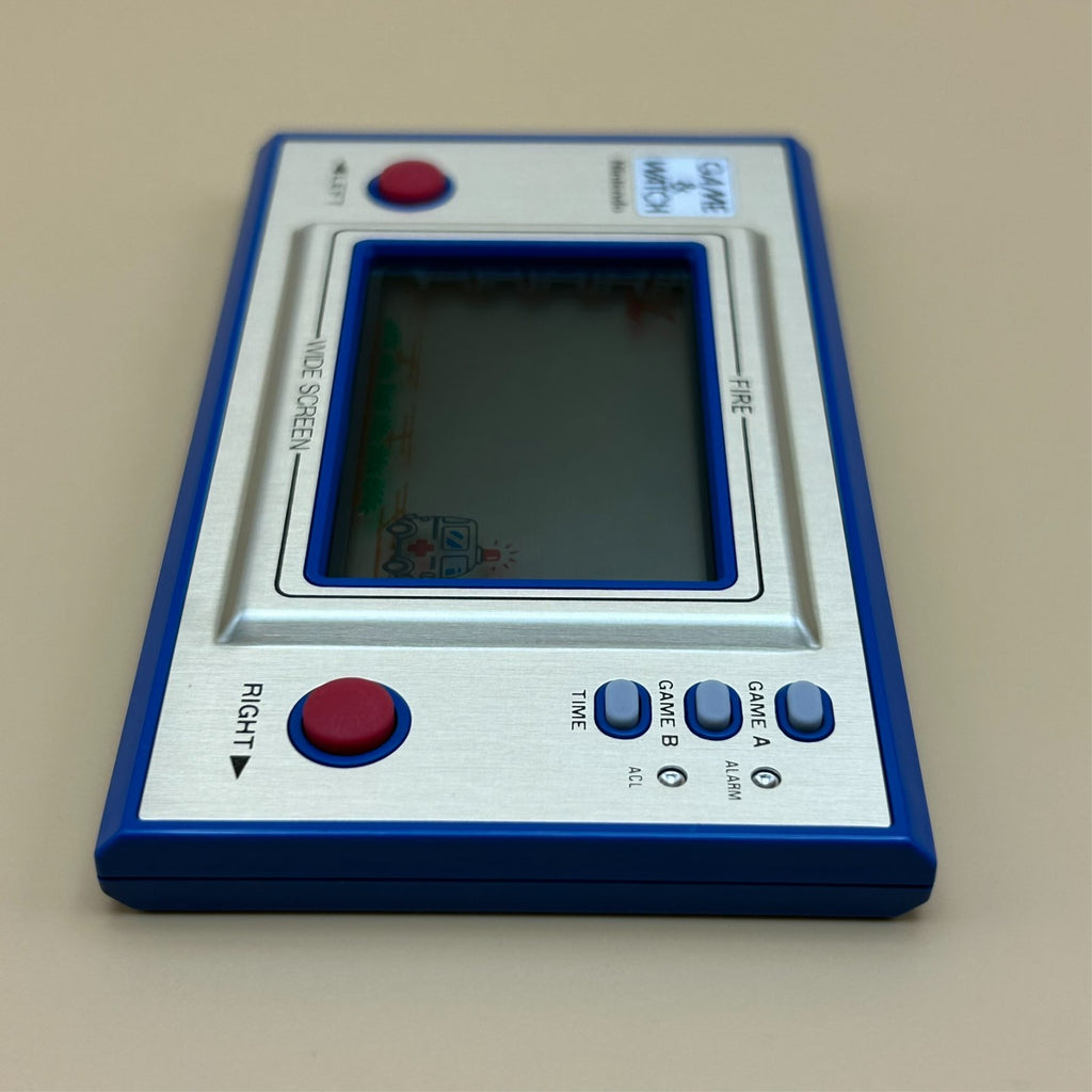 FIRE Nintendo Game & Watch Wide Screen FR-27 1981 New Old Stock NOS