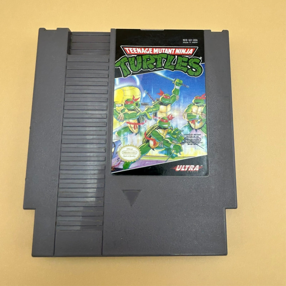 TMNT TEENAGE MUTANT NINJA TURTLES NES Authentic Nintendo Boxed Cleaned & Tested