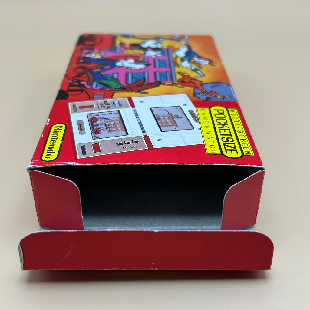 POCKETSIZE MICKEY & DONALD Nintendo Game & Watch DM-53 1982 MIB