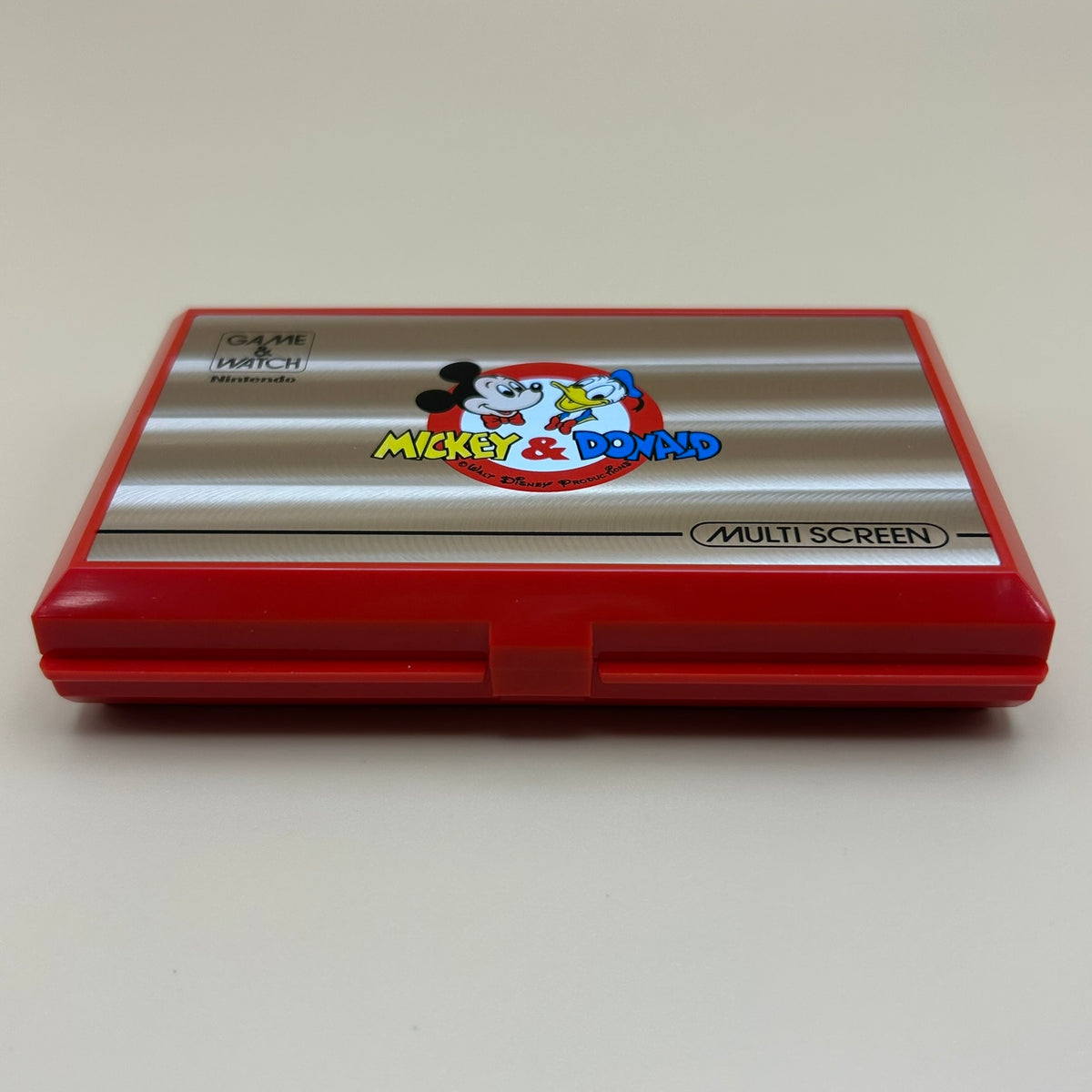 POCKETSIZE MICKEY & DONALD Nintendo Game & Watch DM-53 1982 MIB