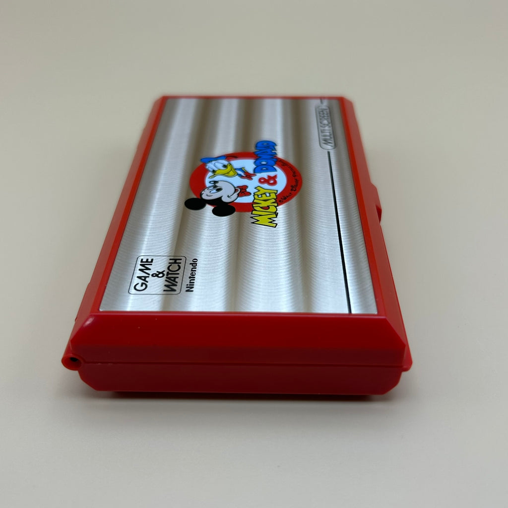 POCKETSIZE MICKEY & DONALD Nintendo Game & Watch DM-53 1982 MIB