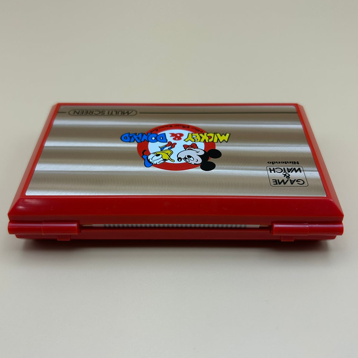 POCKETSIZE MICKEY & DONALD Nintendo Game & Watch DM-53 1982 MIB