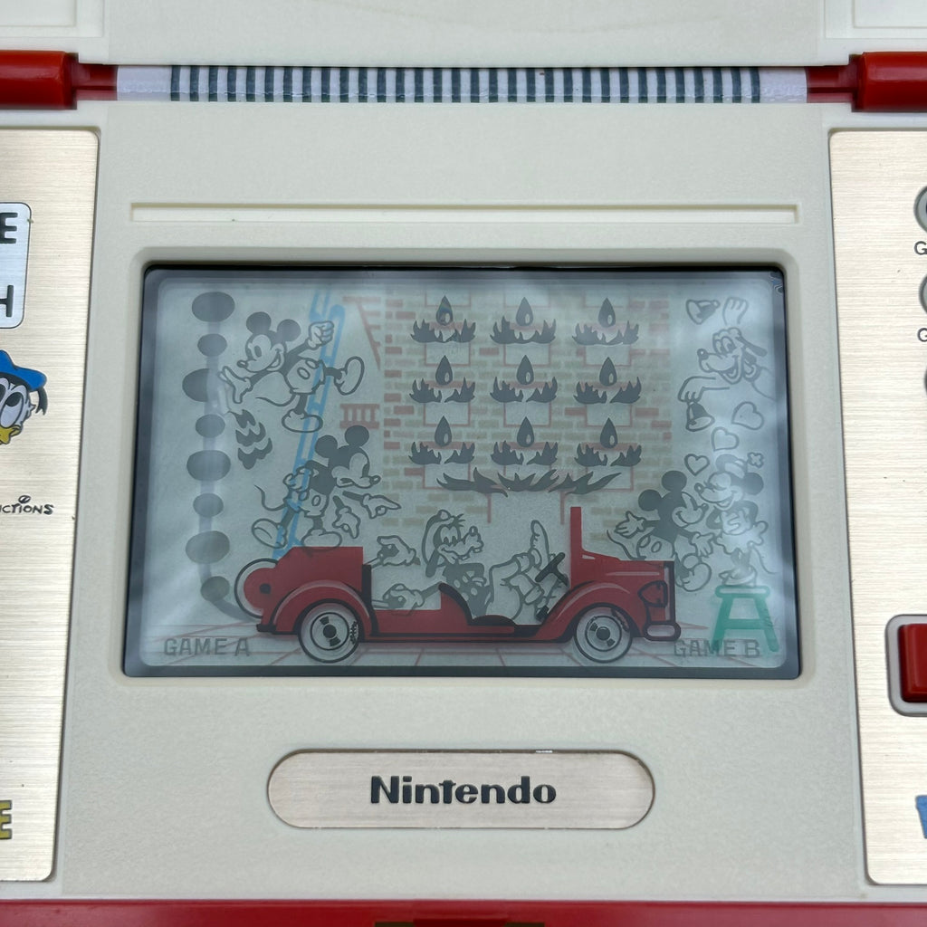 POCKETSIZE MICKEY & DONALD Nintendo Game & Watch DM-53 1982 MIB