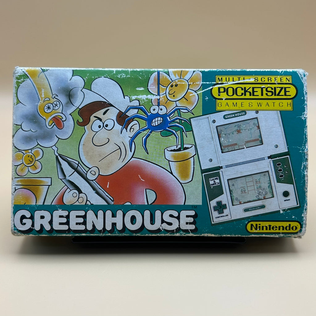 POCKETSIZE GREEN HOUSE Nintendo Game & Watch GH-54
