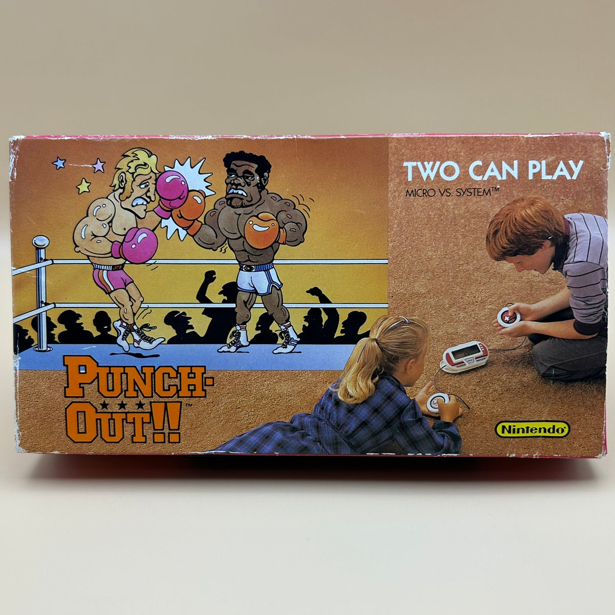 PUNCH-OUT!! Pocketsize Nintendo Game & Watch Micro vs. System Boxed NOA