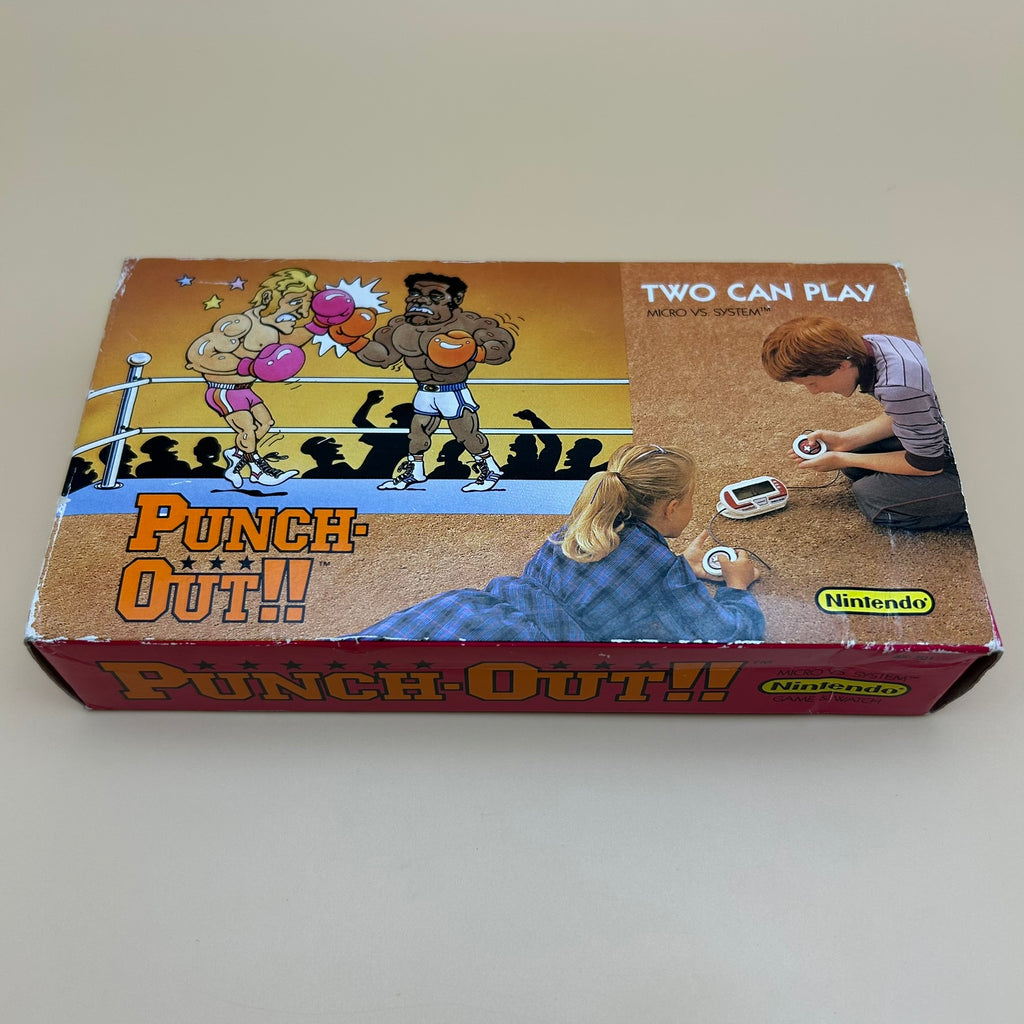 PUNCH-OUT!! Pocketsize Nintendo Game & Watch Micro vs. System Boxed NOA