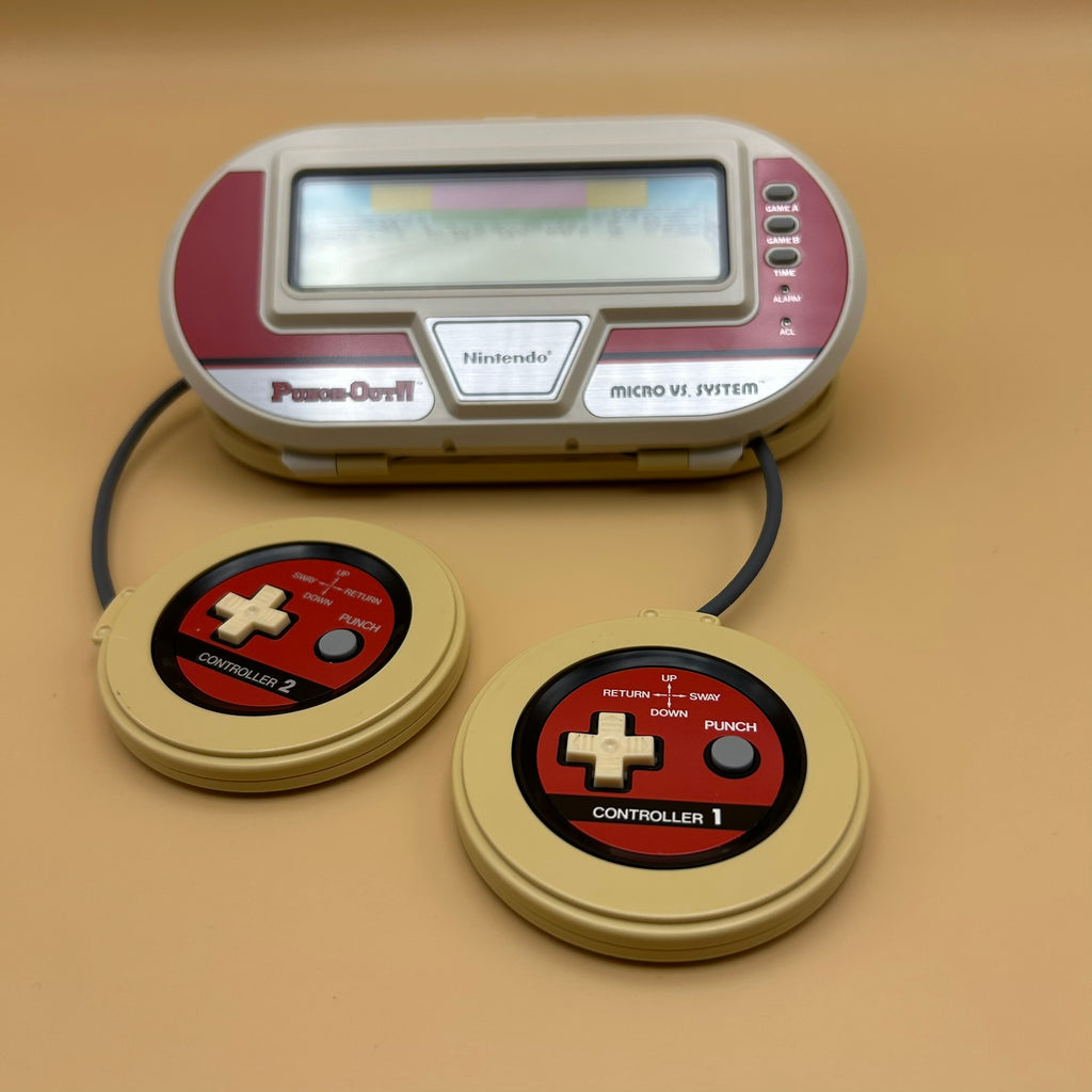 PUNCH-OUT!! Pocketsize Nintendo Game & Watch Micro vs. System Boxed NOA