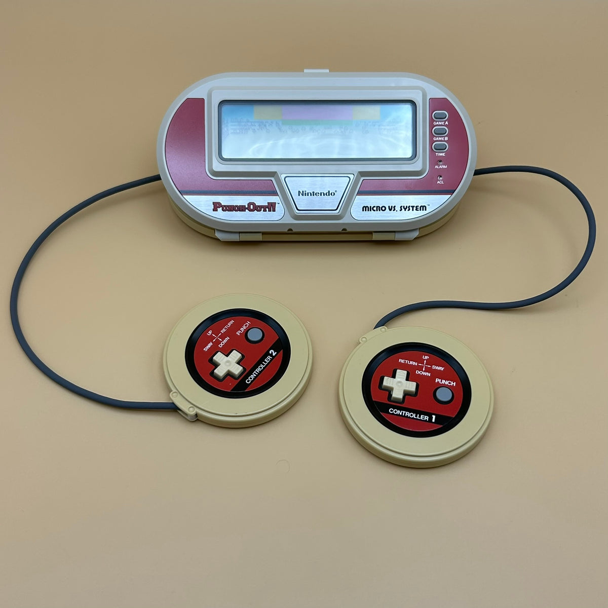 PUNCH-OUT!! Pocketsize Nintendo Game & Watch Micro vs. System Boxed NOA