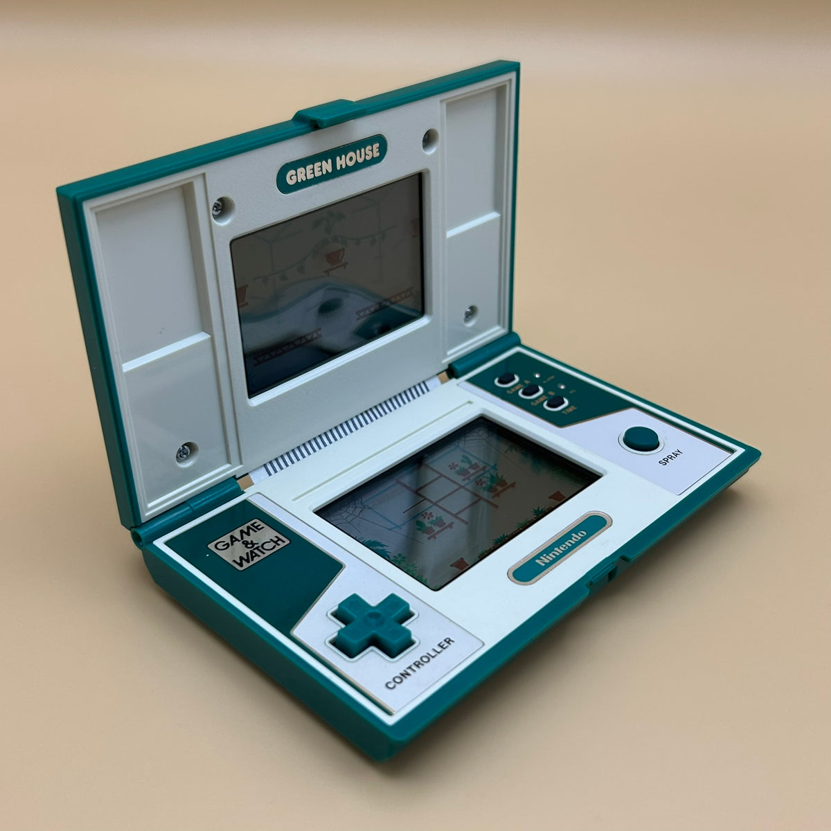 POCKETSIZE GREEN HOUSE Nintendo Game & Watch GH-54