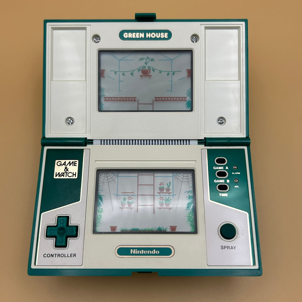 POCKETSIZE GREEN HOUSE Nintendo Game & Watch GH-54