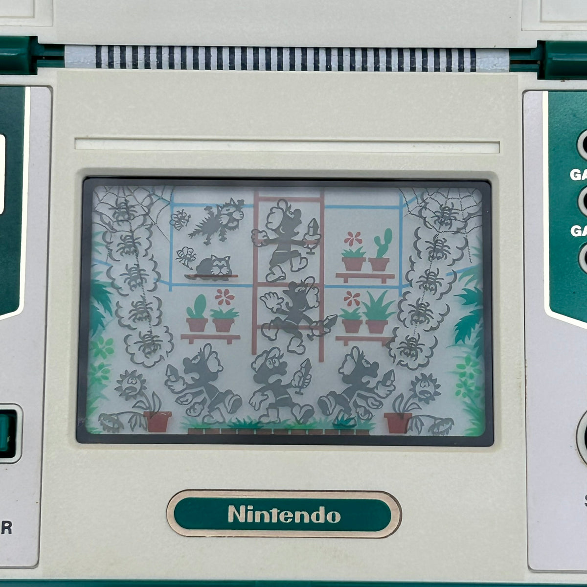 POCKETSIZE GREEN HOUSE Nintendo Game & Watch GH-54
