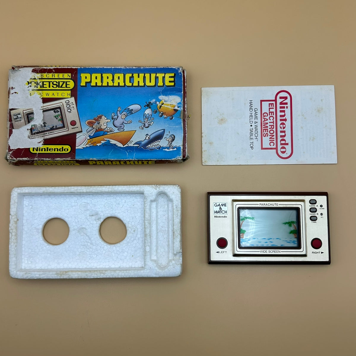 POCKETSIZE PARACHUTE Nintendo Game & Watch PR-21