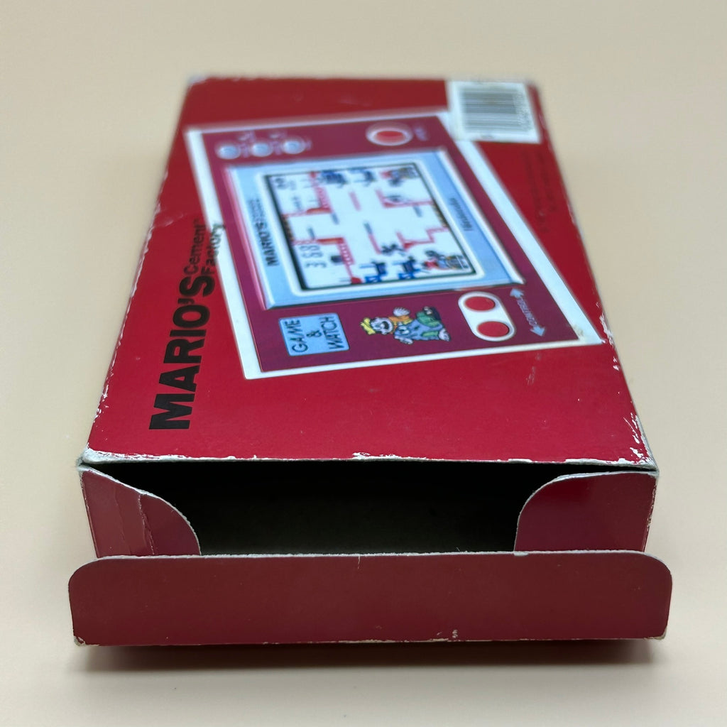 POCKETSIZE MARIO'S CEMENT FACTORY Nintendo Game & Watch Mint In Box