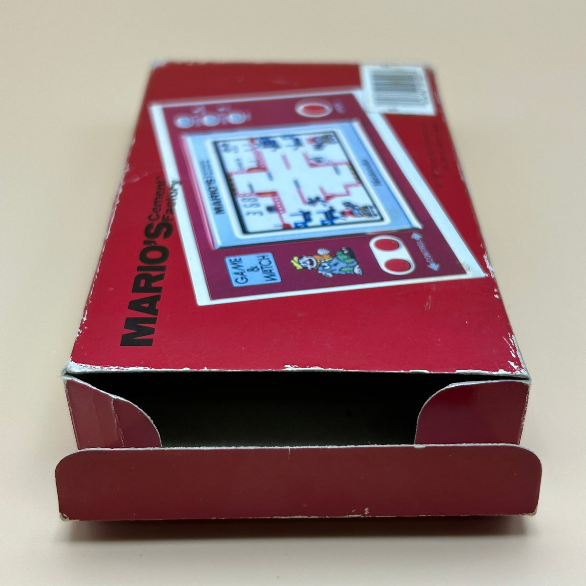 POCKETSIZE MARIO'S CEMENT FACTORY Nintendo Game & Watch Mint In Box