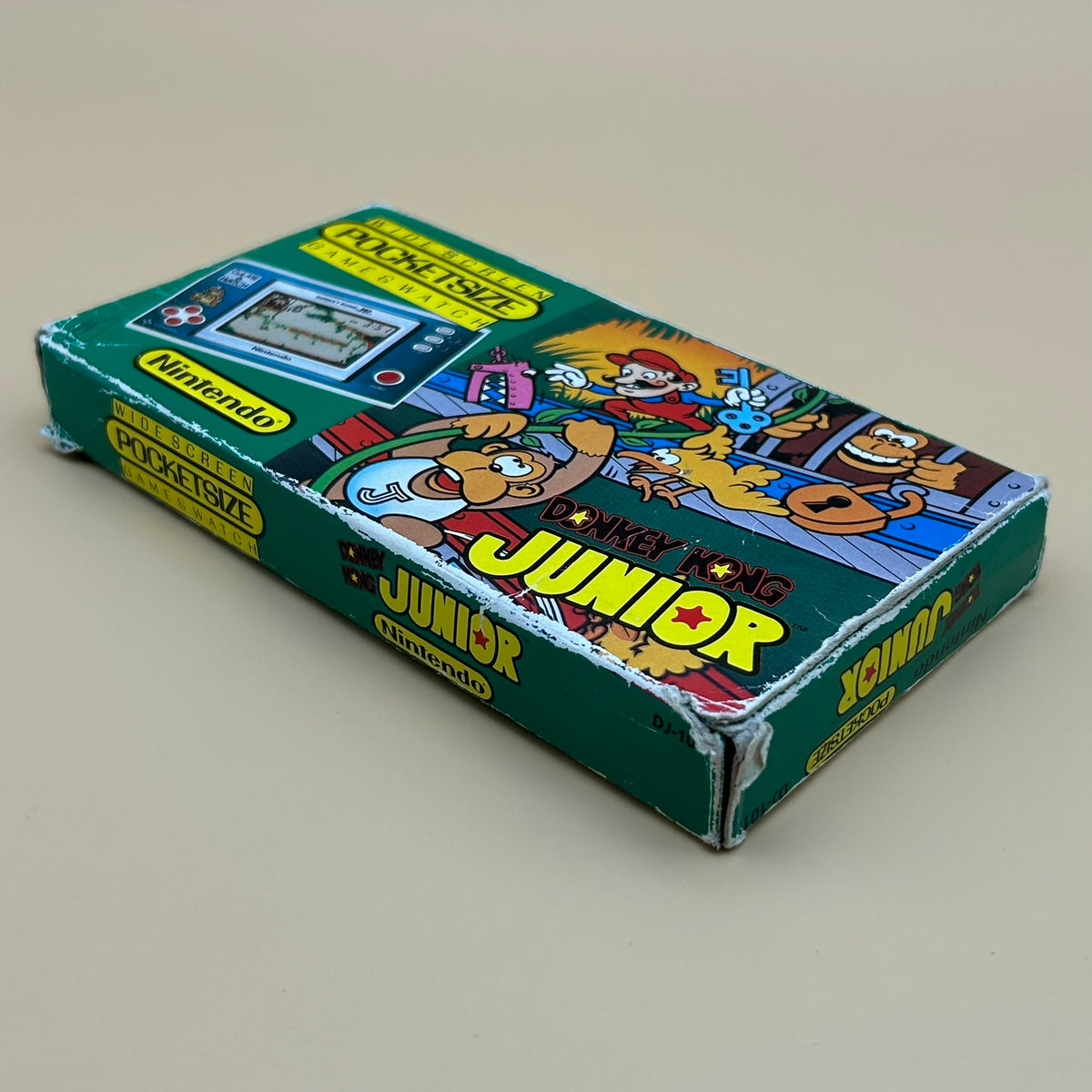 POCKETSIZE DONKEY KONG JR. Nintendo Game & Watch DJ-101 Boxed Vintage 1982