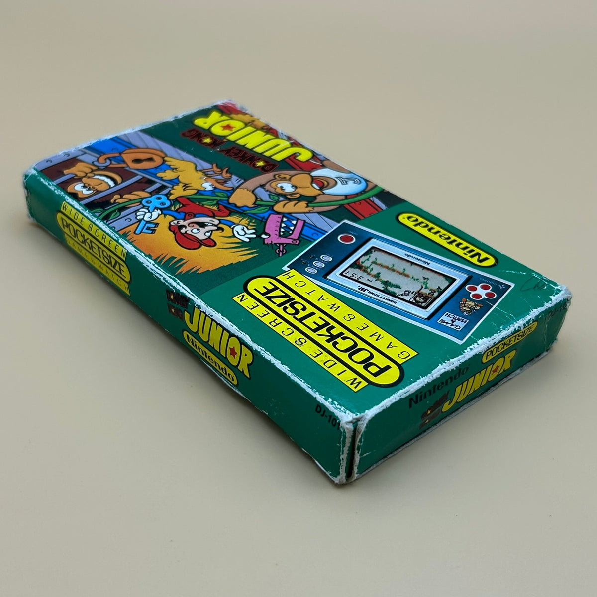 POCKETSIZE DONKEY KONG JR. Nintendo Game & Watch DJ-101 Boxed Vintage 1982