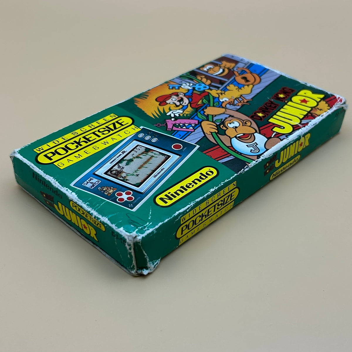 POCKETSIZE DONKEY KONG JR. Nintendo Game & Watch DJ-101 Boxed Vintage 1982
