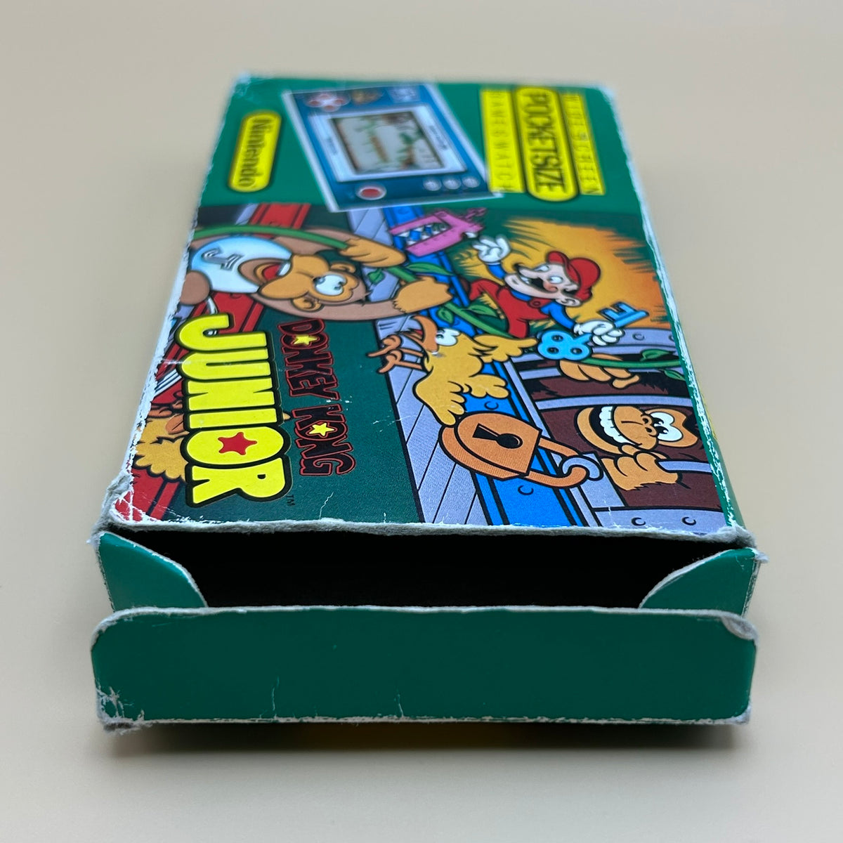 POCKETSIZE DONKEY KONG JR. Nintendo Game & Watch DJ-101 Boxed Vintage 1982