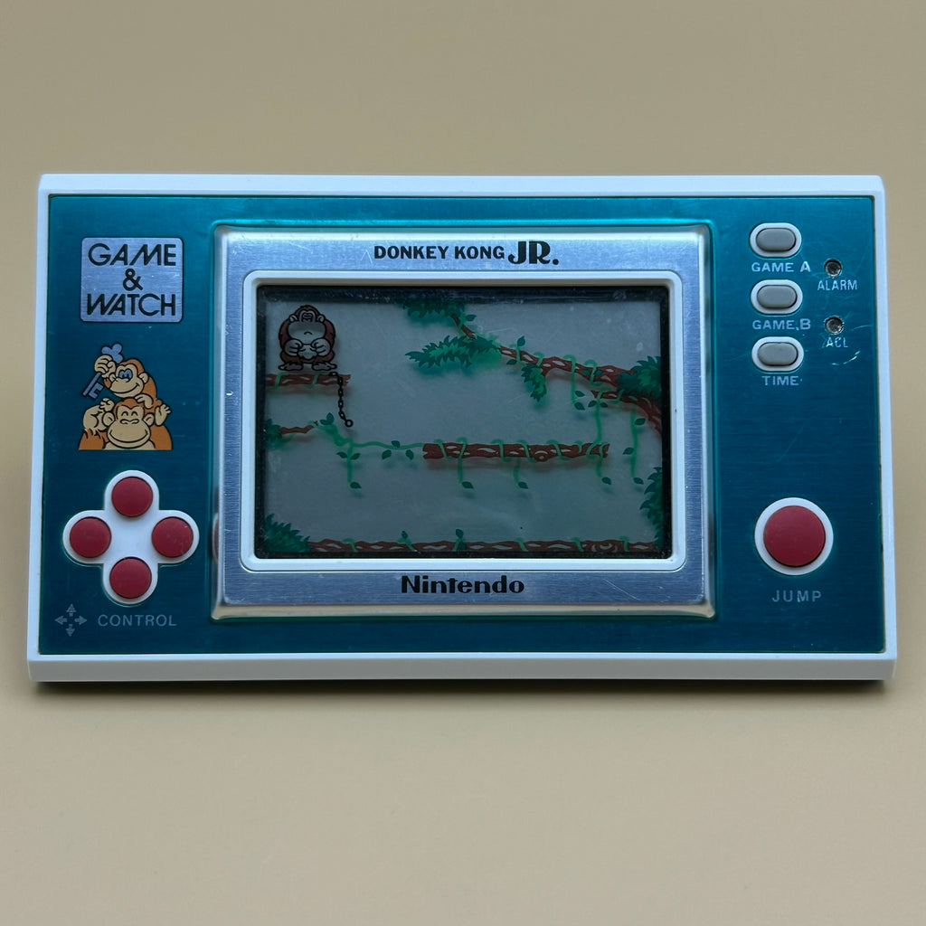 POCKETSIZE DONKEY KONG JR. Nintendo Game & Watch DJ-101 Boxed Vintage 1982