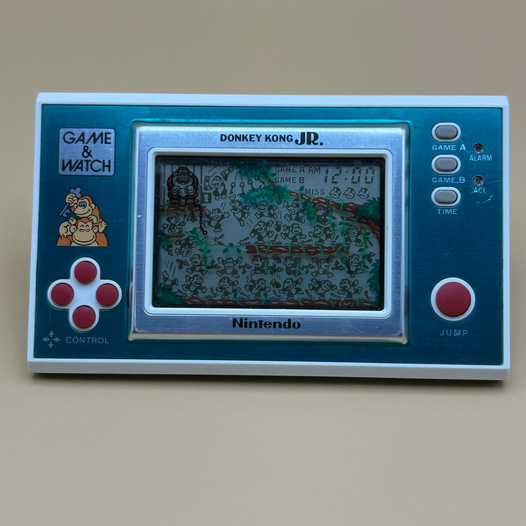 POCKETSIZE DONKEY KONG JR. Nintendo Game & Watch DJ-101 Boxed Vintage 1982