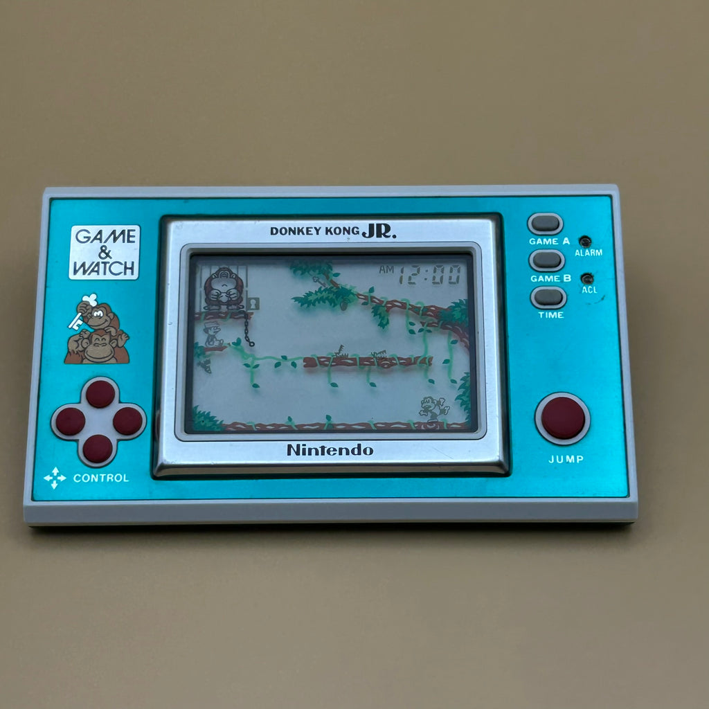 POCKETSIZE DONKEY KONG JR. Nintendo Game & Watch DJ-101 Boxed Vintage 1982