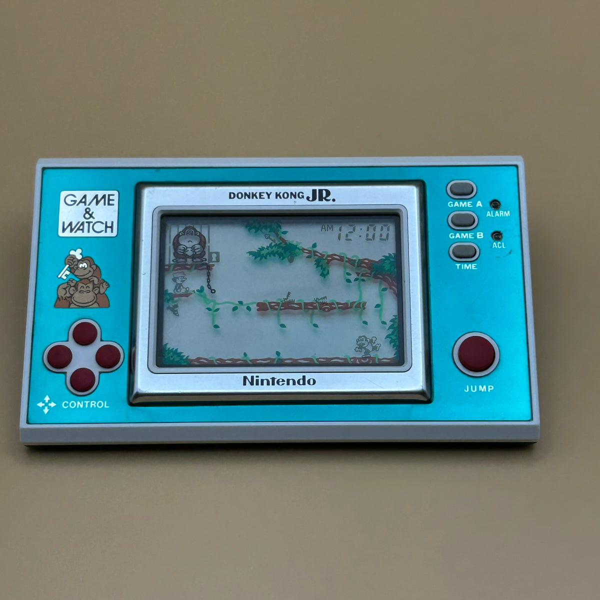 POCKETSIZE DONKEY KONG JR. Nintendo Game & Watch DJ-101 Boxed Vintage 1982