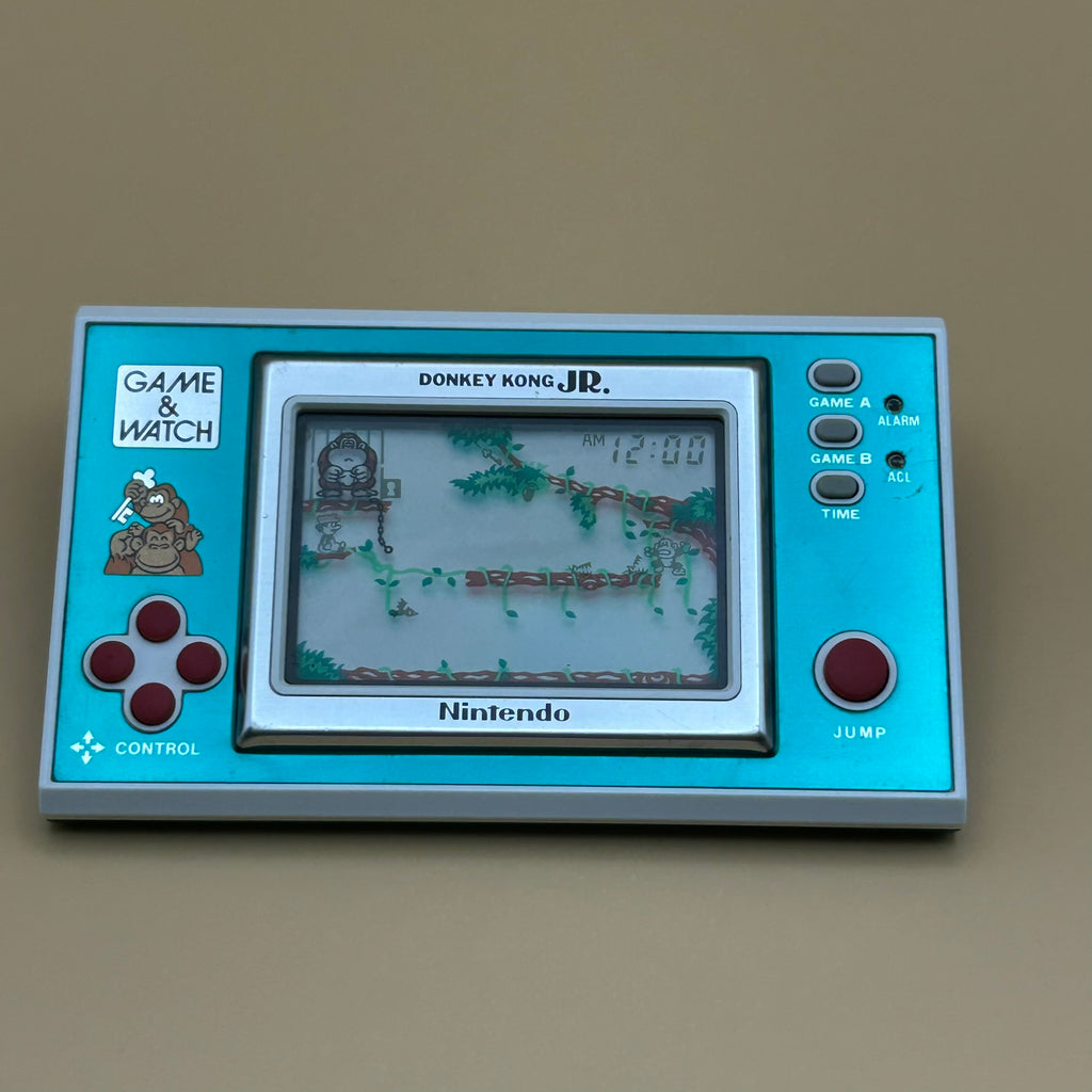 POCKETSIZE DONKEY KONG JR. Nintendo Game & Watch DJ-101 Boxed Vintage 1982