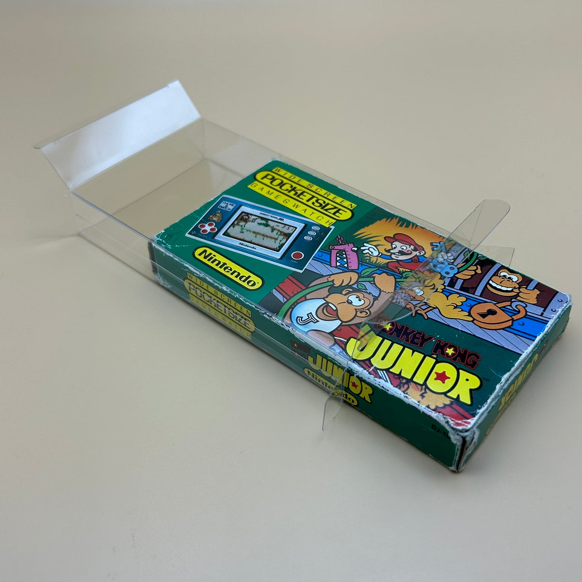 POCKETSIZE DONKEY KONG JR. Nintendo Game & Watch DJ-101 Boxed Vintage 1982
