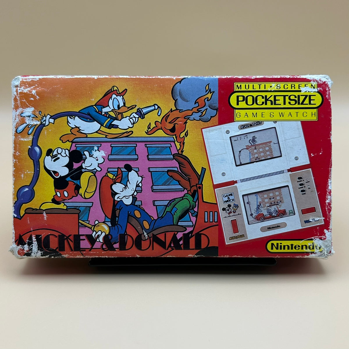 POCKETSIZE MICKEY & DONALD Nintendo Game & Watch DM-53 1982