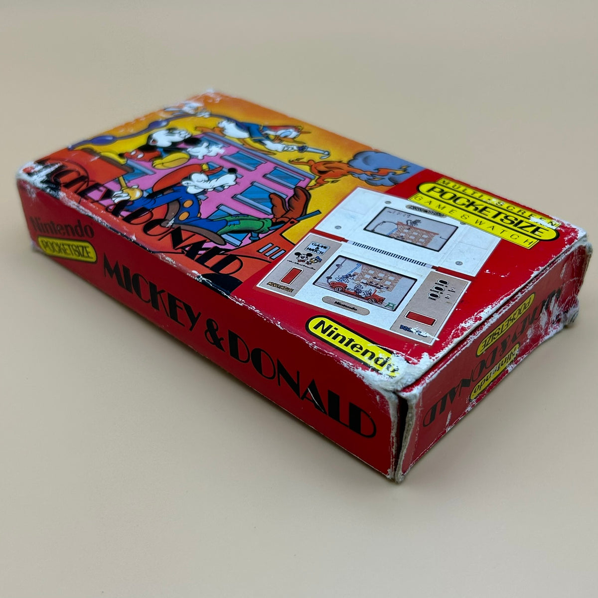 POCKETSIZE MICKEY & DONALD Nintendo Game & Watch DM-53 1982