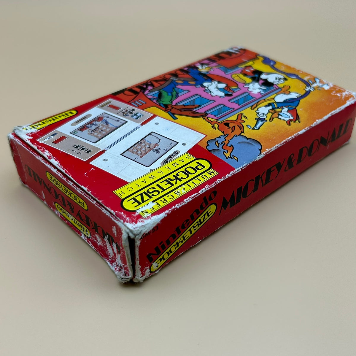 POCKETSIZE MICKEY & DONALD Nintendo Game & Watch DM-53 1982