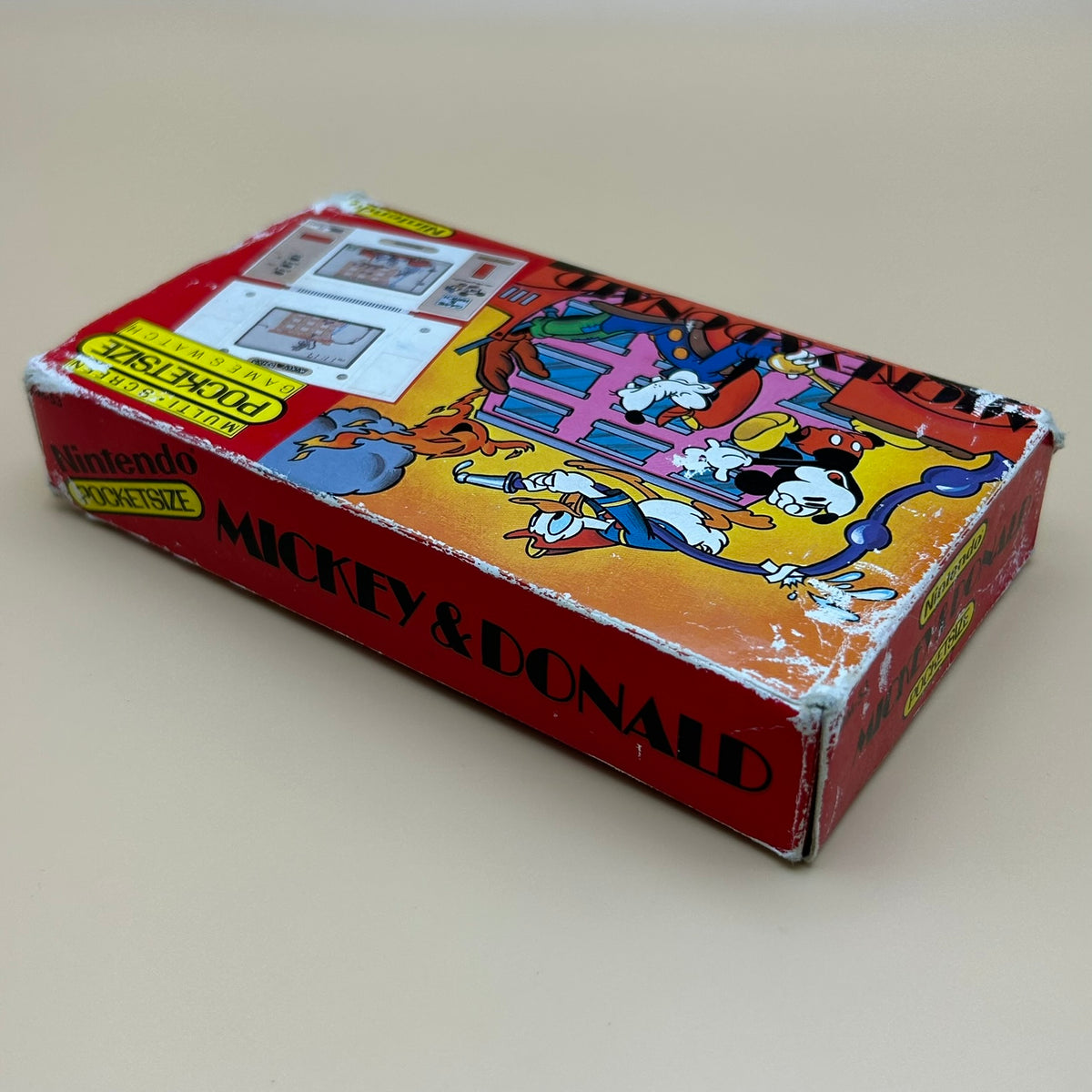 POCKETSIZE MICKEY & DONALD Nintendo Game & Watch DM-53 1982