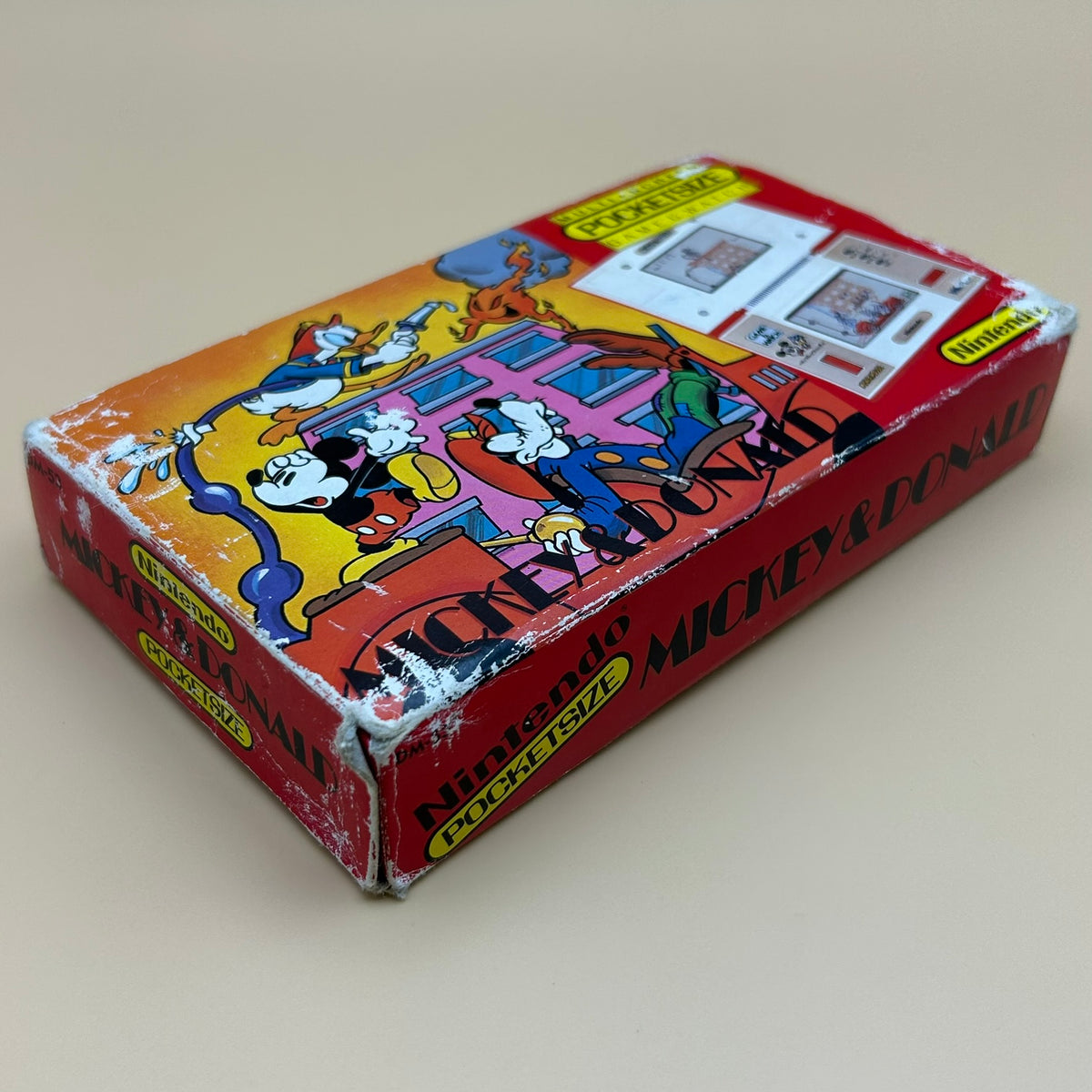 POCKETSIZE MICKEY & DONALD Nintendo Game & Watch DM-53 1982