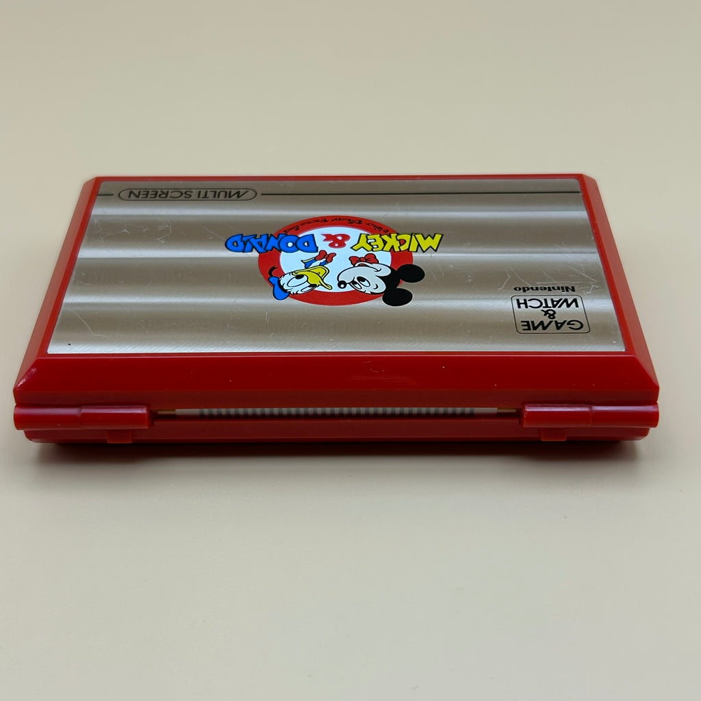 POCKETSIZE MICKEY & DONALD Nintendo Game & Watch DM-53 1982