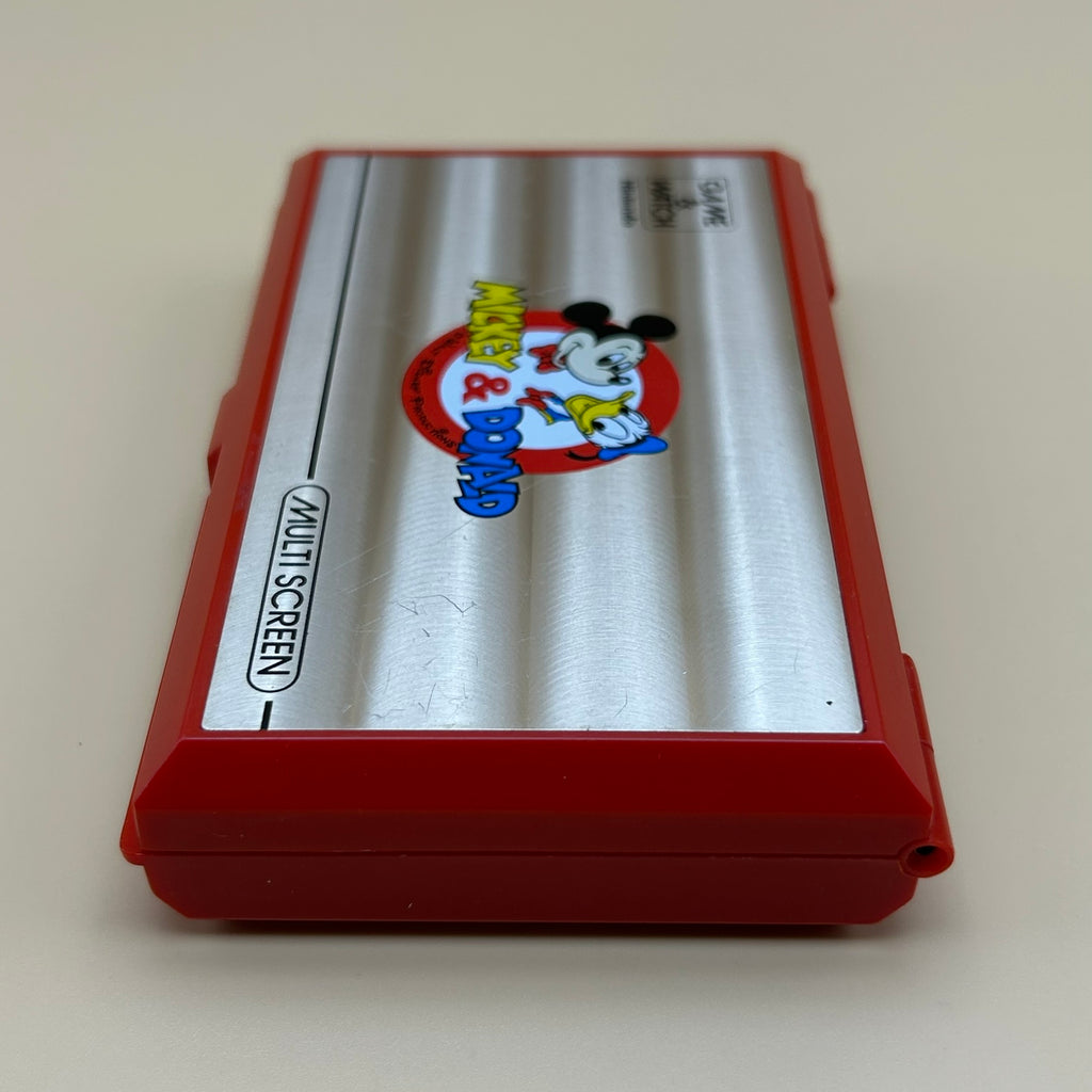 POCKETSIZE MICKEY & DONALD Nintendo Game & Watch DM-53 1982