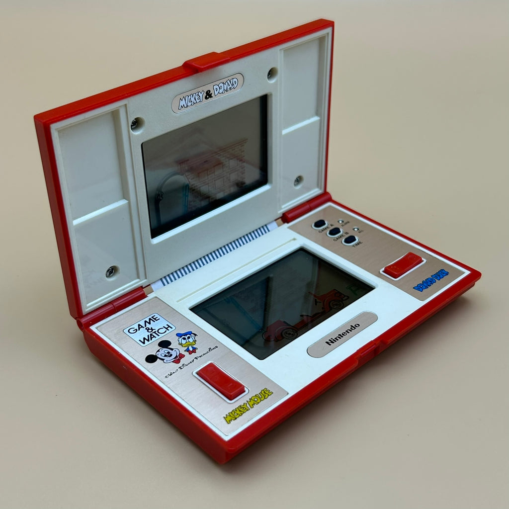 POCKETSIZE MICKEY & DONALD Nintendo Game & Watch DM-53 1982