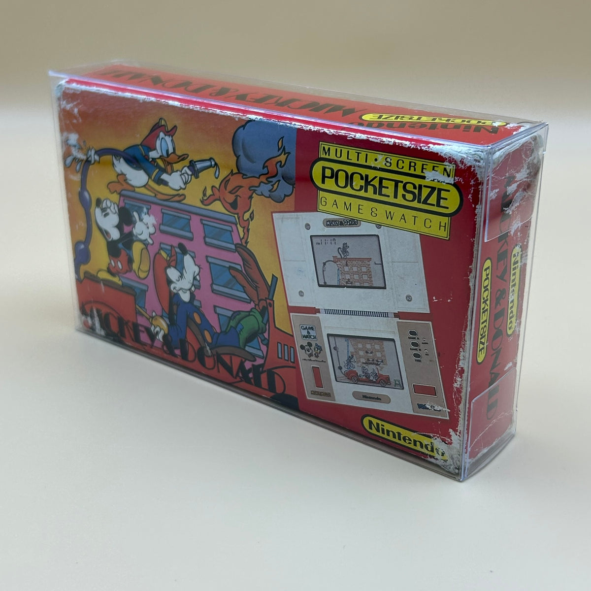 POCKETSIZE MICKEY & DONALD Nintendo Game & Watch DM-53 1982